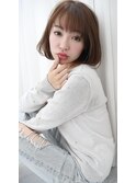 大人可愛い♪エアリーショートボブ