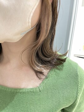 ネオリーブギンザ 銀座店(Neolive GINZA) インナーカラー×ベージュ