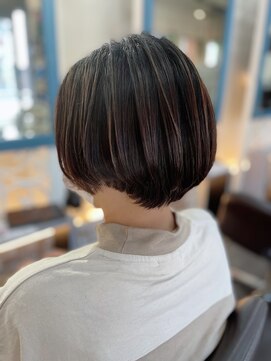 ロンド(Le rond) 縮毛矯正×ショートボブ
