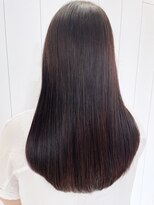 アルバム 池袋(ALBUM) ロングブラウン_グレージュカラーボブウルフ_ba411702