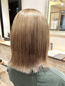 ネオリーブカップ 町田店(Neolive capu) 外ハネボブ×ミルクティーベージュ【町田/jr町田/町田駅】