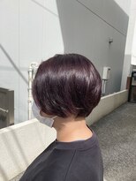 バイナル&nbsp;ブリーチ無し　ラベンダーグレー　金子