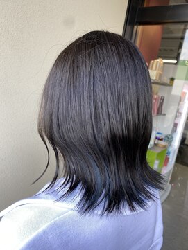 ジェリカ(Jlica) 切りっぱなし×インナーネイビーブルー