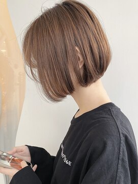 モリオ フロム ロンドン 大宮2号店(morio from London) 【なかじま ひびき】ワンレンボブ コンパクトボブ 大宮