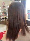 【酸性ストレート×Xトリートメントでツヤ髪に】