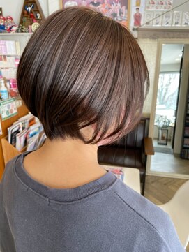 ヘア メイク ココ(hair make coco) 丸みのあるショート♪