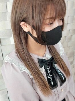 クセ解消×美シルエットを実現！思わず触れてみたくなる仕上りに感動★憧れのツヤのあるストレートヘアに♪