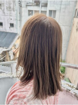 カスミ 霞(KASUMI) シアーーな夏ベージュ。　20代/30代/夏/イルミナ/ベージュ