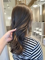 ポジ(poji) ミルクティーベージュ　韓国風　髪質改善　艶髪　透明感