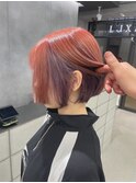 パープル×チェリー ミニボブ