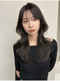 顔周りカット/前髪/韓国ヘア/髪質改善/天神韓国ヘア/天神/大名