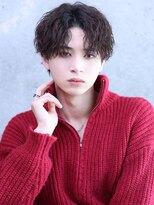 リップス 表参道店(LIPPS)&nbsp;【波巻きパーマ】ウェービーセンターパート