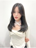 レイヤーカット/ツヤグレージュ/髪質改善/韓国ヘア