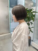 ガリカ 大名(Gallica)&nbsp;【森千晶】しっとりまとまるミニボブに艶感オリーブグレージュ