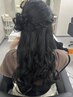 12時以降限定★結婚式ヘアセット3000円♪