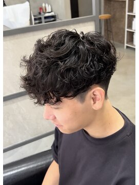 スイッチ(men's SWITCH) 大分メンズスペインカールツイストスパイラルパーマツーブロック