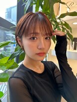 ジーナ 天王寺(Zina)&nbsp;髪質改善＊長めバングショート＊美髪【Zina天王寺】