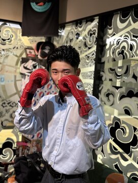 サンアンドマーリィズバーバー 駅前店(SON&MARLEY'S BAR BER) オールバックナチュラル/厚木バーバー/神奈川バーバー