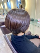松本平太郎美容室 土浦パートワン(PART1)&nbsp;大人丸みショートスタイル　30代40代50代　土浦