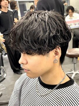 フィフスパーク(fifth PARK) 渋谷シャドウパーマ無造作パーマ韓国風パーマ19時以降【fifth】