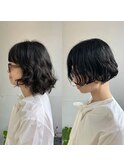 【ステップボーンカット】ビフォーアフター~癖毛の悩み解決ボブ