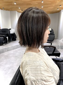 サロンドミルク 新百合ヶ丘店(salon de MiLK) 白髪ぼかしベージュ［新百合ヶ丘/ハイライト/白髪染め］