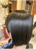 梅雨対策・大人の時短ボブ