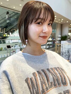 ミンクス ギンザ セントラル(MINX ginza central) 【MINX】似合わせ小顔レイヤーボブウルフ_銀座/髪質改善