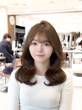 アマトウキョウスマートサロン(AMA TOKYO×Smart Salon) くびれミディ/トレンド韓国ヘア/くびれ巻き/レイヤーカット