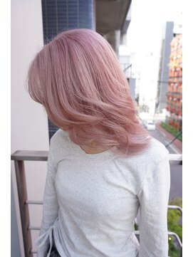 シィーム(cime) ペールピンク　ハイトーン　ケアブリーチ