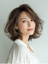 ビフィーノ リルネ(Bifino Rilune)&nbsp;クラゲヘアー/小顔/ココアベージュ/オリーブグレー/川西