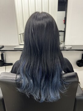 ココ 本八幡(KOKO) ★ 暗めカラーグランマッシュデザインカラーウルフパーマ