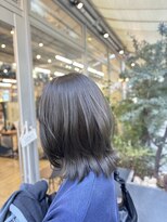 ノットバイベル 大宮(knot by belle) 《Hana》オリーブグレー/ブリーチなし/黒髪艶カラー/韓国/大宮