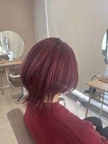 テーラヘアー 草加店(TELAHAIR) ウルフピンクバイオレット