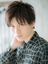 モッズヘアメン 札幌月寒店(mod's hair men) 20代30代ナチュラルダークブラウン就活メンズショートq札幌月寒