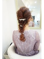 ヘアアンドメイクジップ恵比寿 (Hair＆Make ZIP)&nbsp;編みおろし　ヘアセット