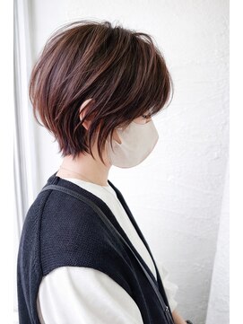 ムーンジェジェ(moon jeje) 似合わせカット 30代 40代 50代 60代 ショートボブ 神戸by柴立