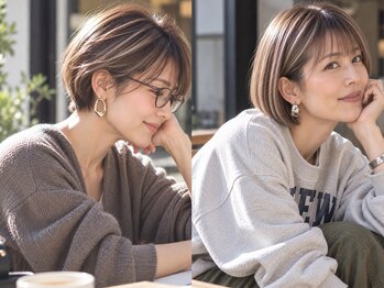 コノアラボ 守谷店(Conoah labo)の写真/<お洒落に妥協したくない方に>従来の白髪カバーでなくお洒落にぼかす旬なスタイルを*[守谷/守谷駅/守谷市]