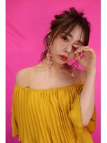 アレンヘアー 帯広店(ALLEN hair)&nbsp;華やかセミディアップ