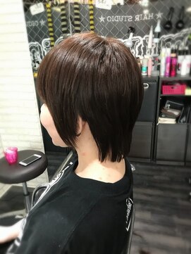 ナチュラルブラウン V系ショートウルフカットtrickstyle L ミミック Mimic のヘアカタログ ホットペッパービューティー ナチュラルブラウン V系ショートウルフカットtrickstyle L ミミック Mimic のヘアカタログ ホットペッパービューティー