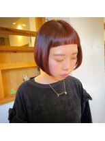 ボスコ 下北沢店(bosco) boscoあべ ラウンドまゆ上ボブ