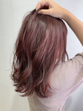 リジョイスヘア エン(REJOICE hair EN) 【REJOICE hair EN】pinky brown 担当AKIRA