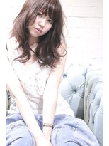 ホラン(HoLan)&nbsp;【HoLan】くせ毛風ルーズカールx透明感グレージュカラー