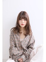 バズヘアー(BUZZ hair) サラッとなびく艶セミロング