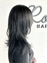 ロイジー(roijir) ロングウルフレイヤー×ブルーブラック