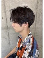 横顔が素敵に決まるニュアンススパイラルショート【表参道】