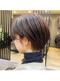 【stylist 片山】襟足スッキリ丸みショート
