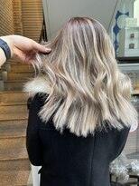 ラフ 難波店(LAFF)&nbsp;#黒髪#ボブルフ#ネビージュ#小顔#ワンレン