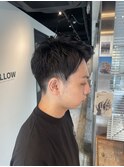 オンオフの効くツーブロックスタイル【The WILLOW神保町】