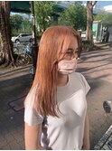 透明感ピンクベージュ